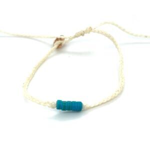 Pura Vida 5-Turquoise Beads Bracelet‎